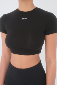 Sculpt Crop - Black