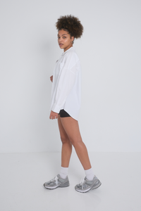 Oversized Buttoned Shirt - White