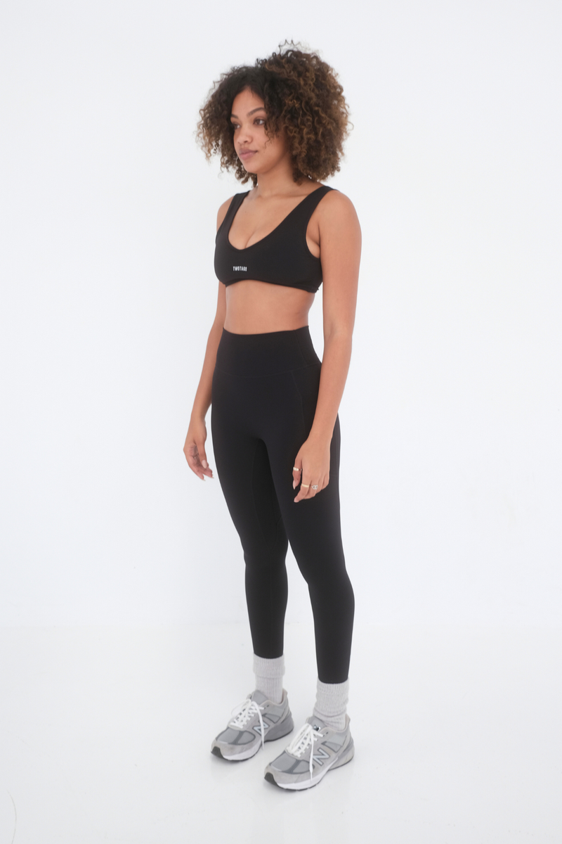 Alpine Sports Bra - Black