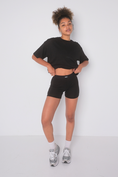 Maternity Signature Biker Shorts - French Blue