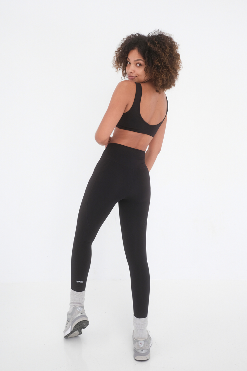 Alpine Sports Bra - Black