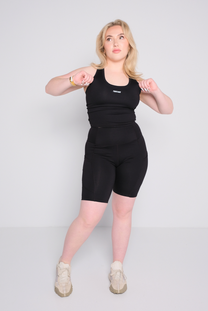 Darling Biker Shorts - Black