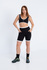 Alpine Pocket Biker Shorts - Contrast