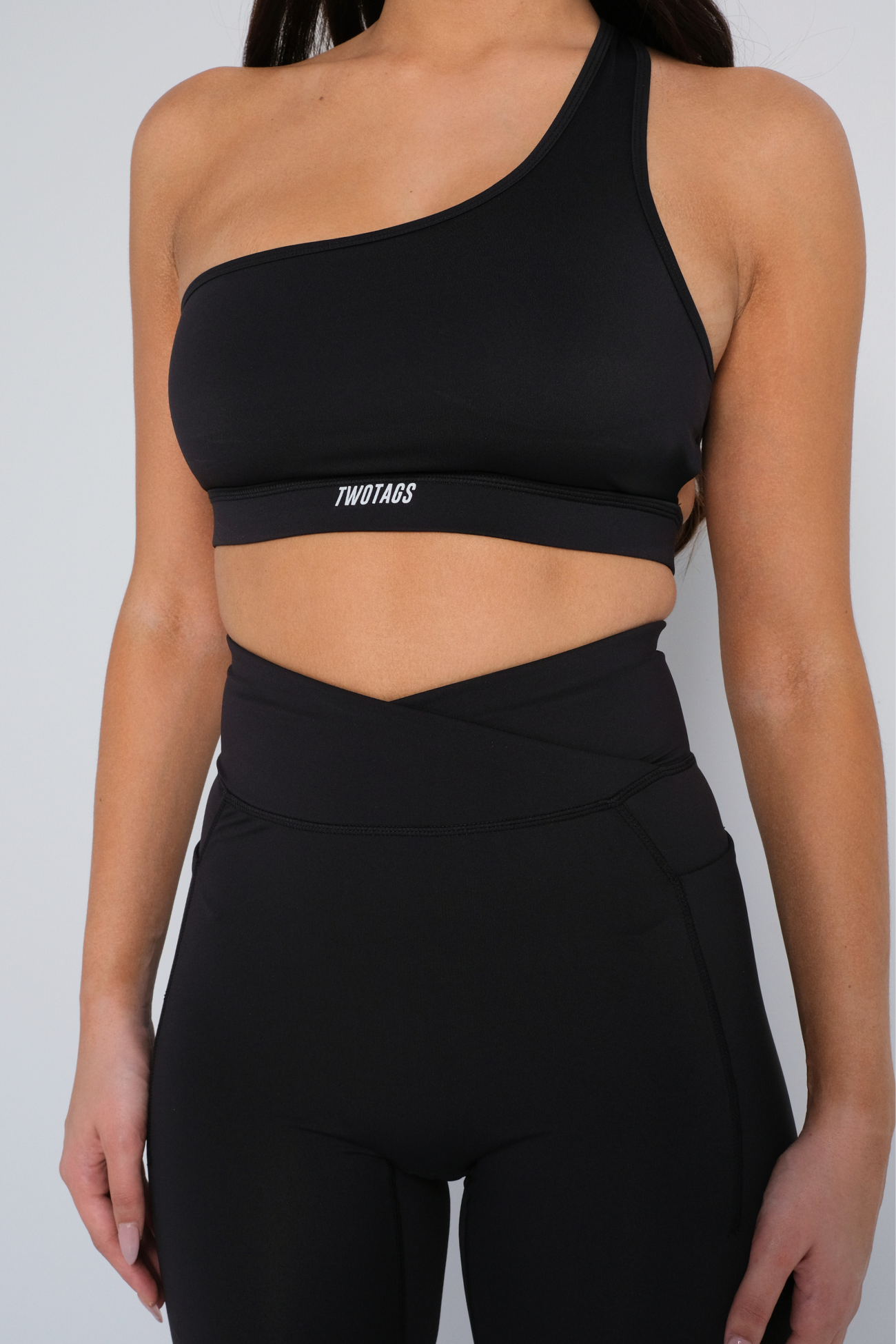 Nike one shoulder bra sales