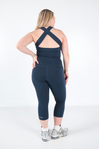 Darling 7/8 Leggings - Ocean Blue