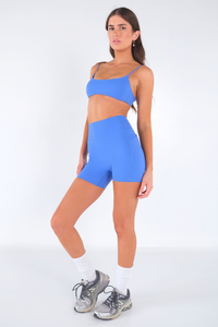 Luxe Sports Bra - Cobalt