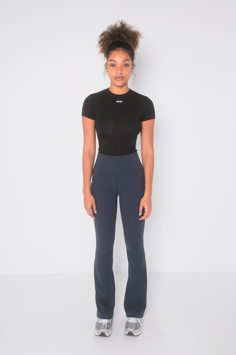 Daze Flare Pocket (Tall) Leggings - Ink