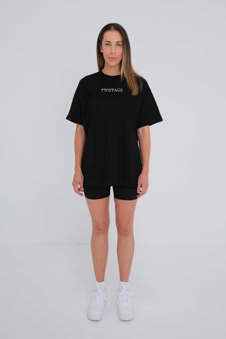 Ruched Biker Shorts - Black