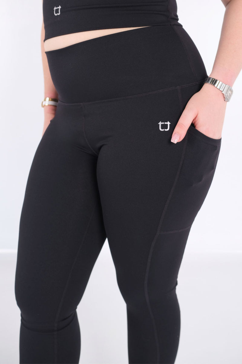 Core V3 Highwaisted Leggings - Black