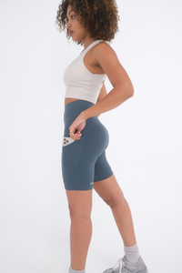 Darling Biker Shorts - Rain