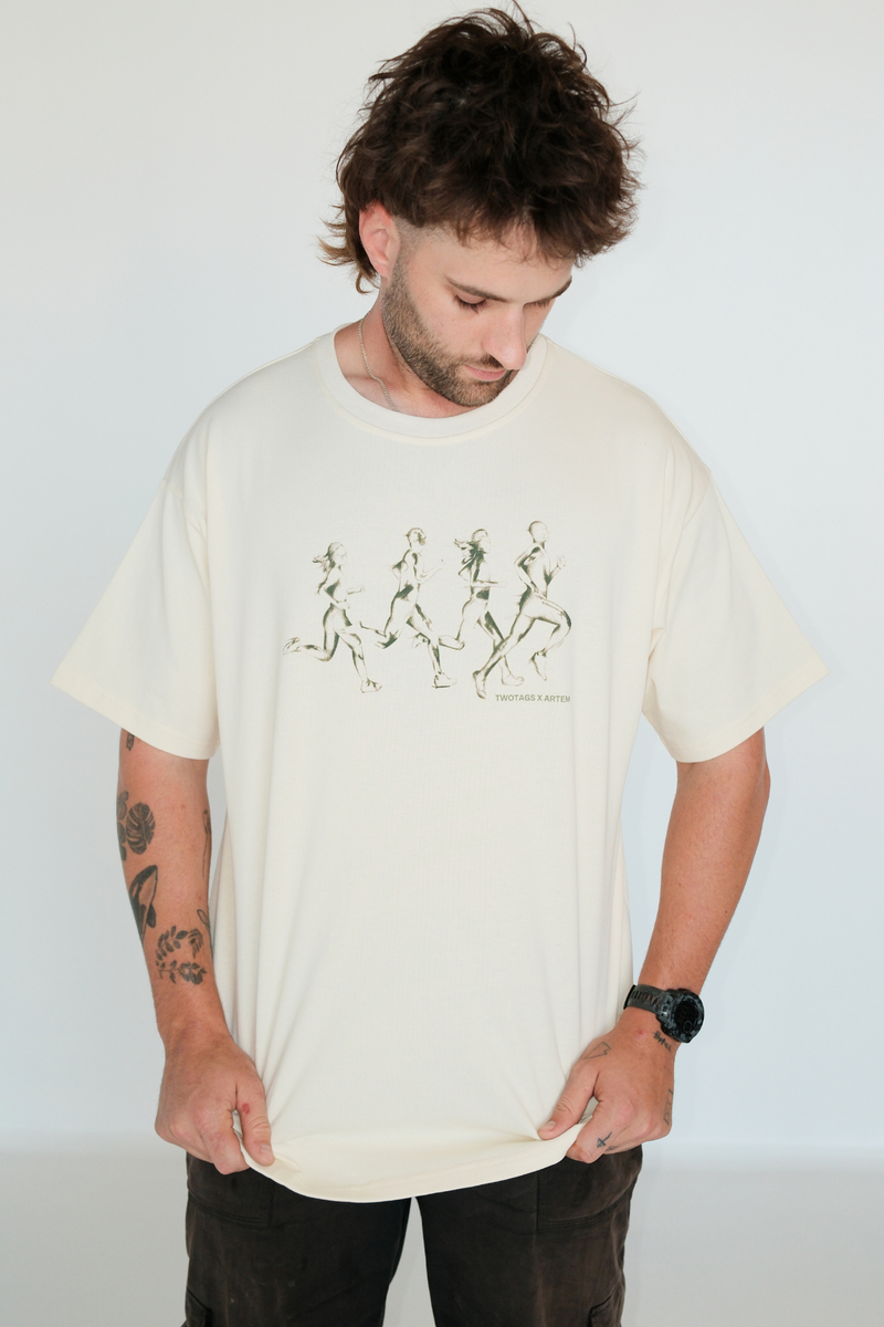 Team Artem Tee - Cream