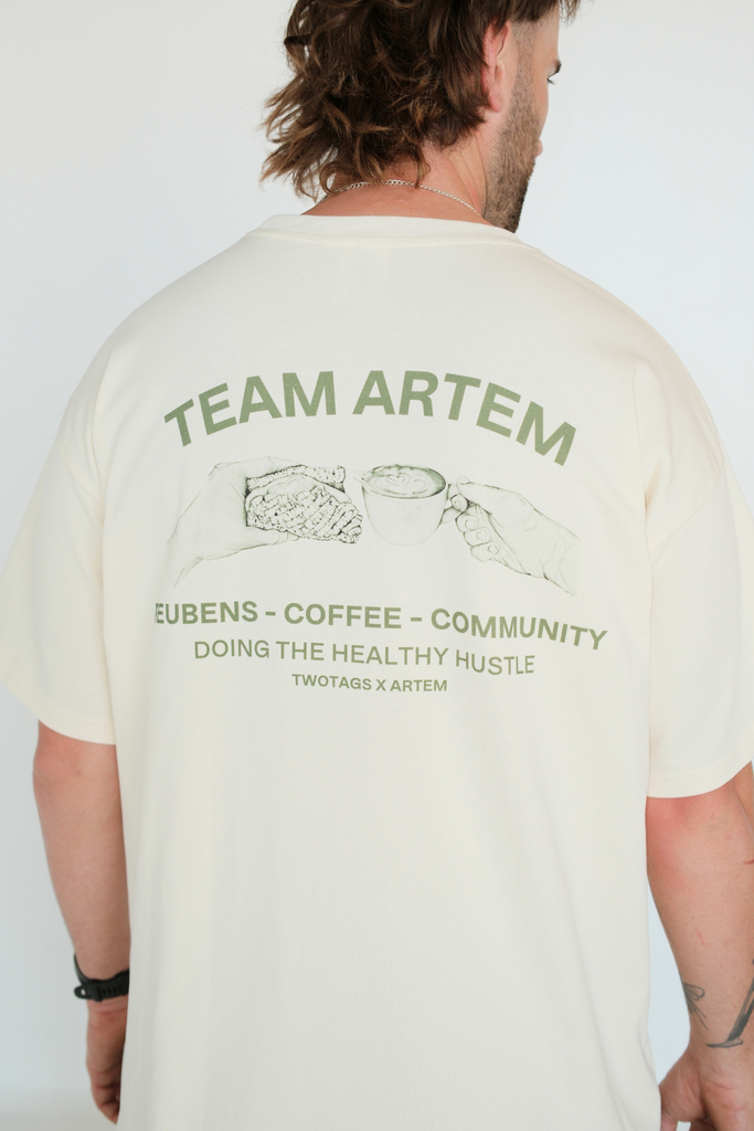 Team Artem Tee - Cream