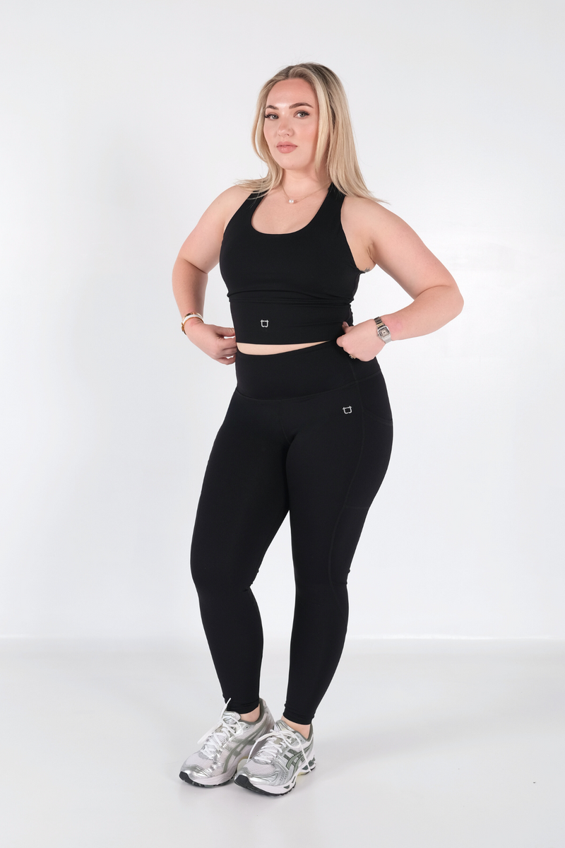 Sweetheart V2 Highwaisted Leggings - Black