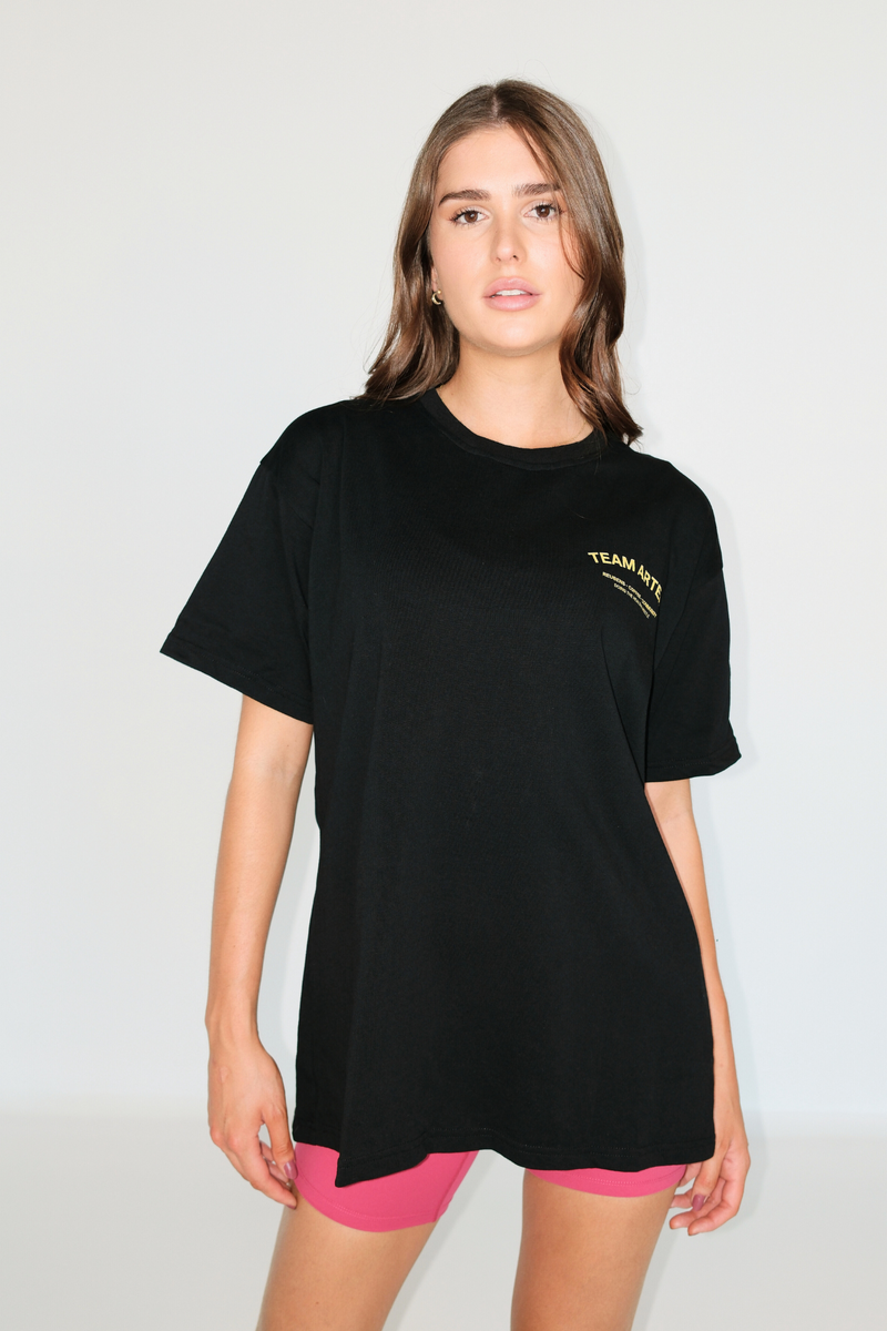Weekend Reuben Tee -Black