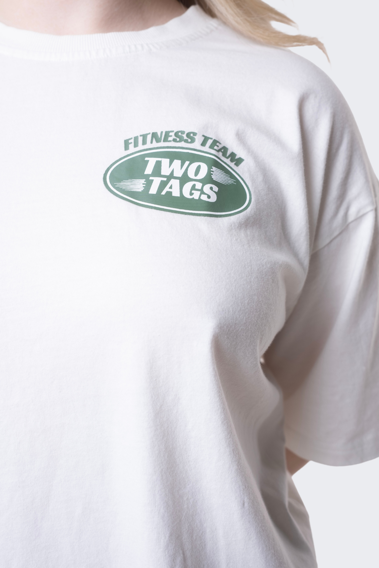 AW23 Team Tee -  Washed White