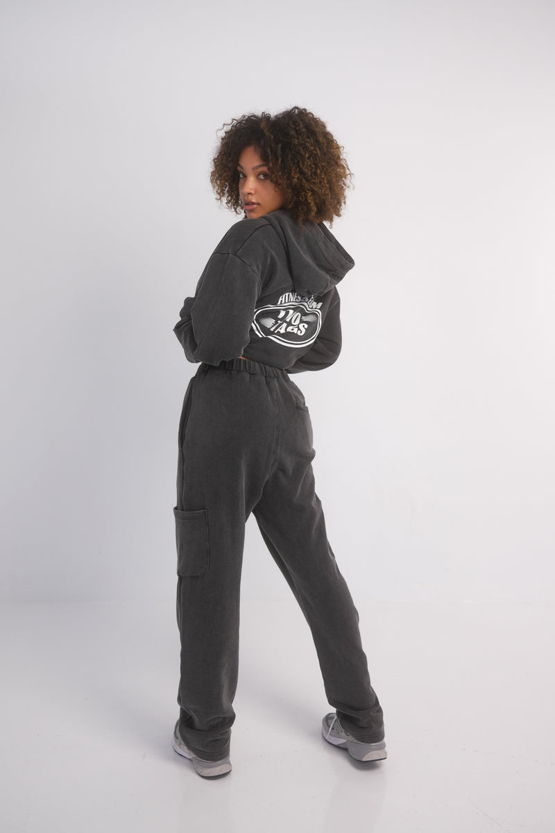 AW23 Team Hoodie - Washed Black