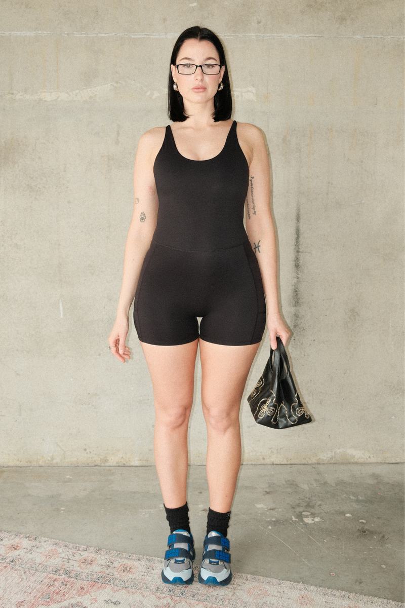 Luxe Bodysuit – Black