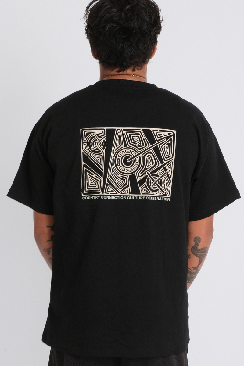 Rhythm Oversized T-Shirt (Heavyweight) - Black