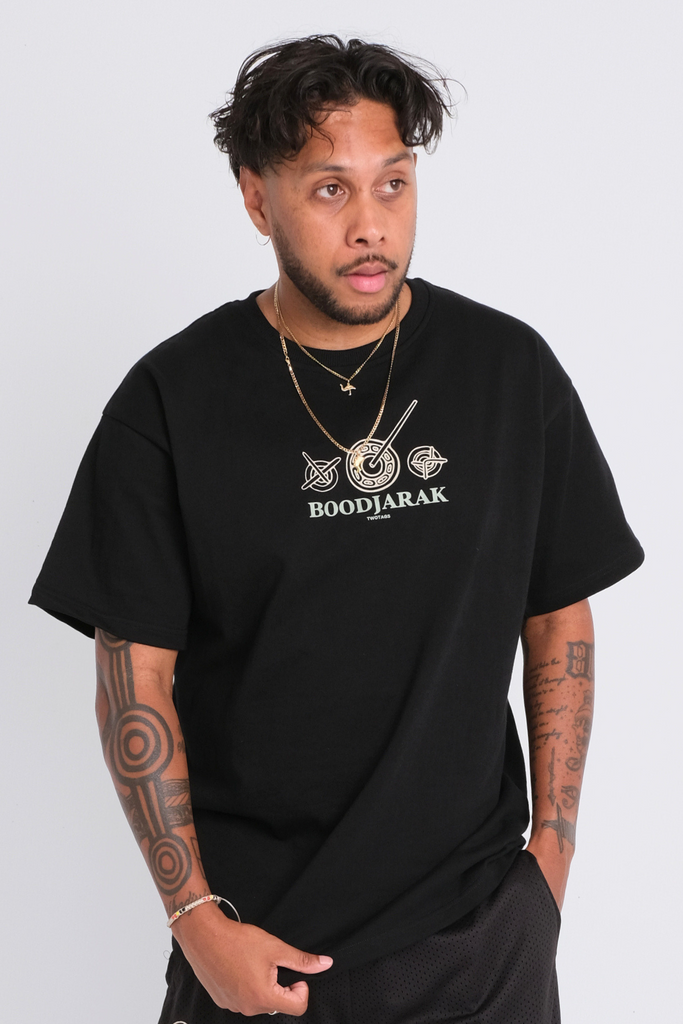 Rhythm Oversized T-Shirt (Heavyweight) - Black