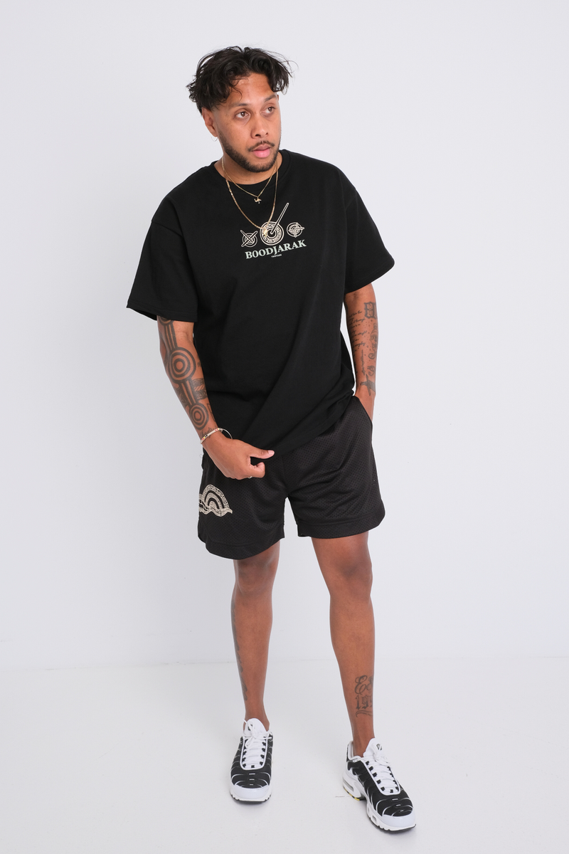 Rhythm Oversized T-Shirt- Black