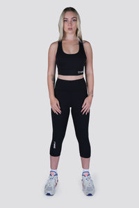 Dynamic 7/8 Highwaisted Leggings - Black
