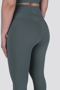 Dynamic 7/8 Highwaisted Leggings - Moss