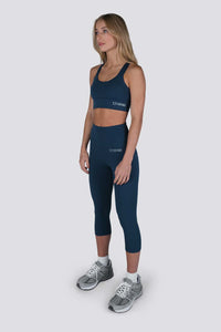 Ease 7/8 Highwaisted Leggings - Ocean Blue