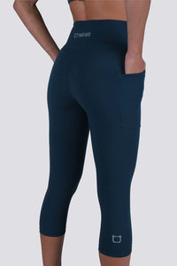 Ease 7/8 Highwaisted Leggings - Ocean Blue