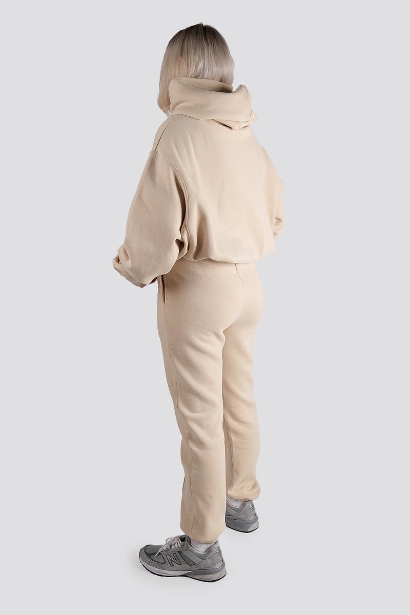 Lunge Fleece Jogger - Cream