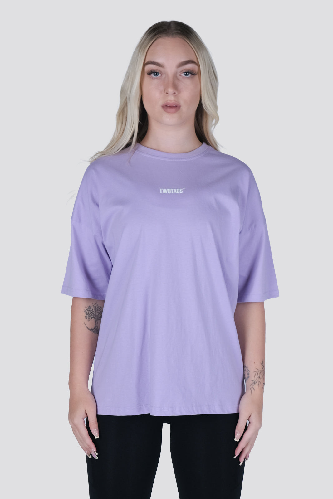 Placid Oversized T-Shirt -Lilac