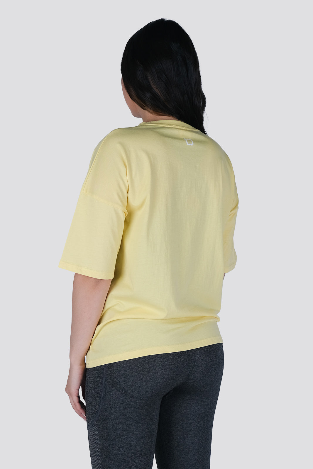Placid Oversized T-Shirt - Yellow