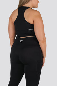Seamless Movement Highwaisted Leggings - Black