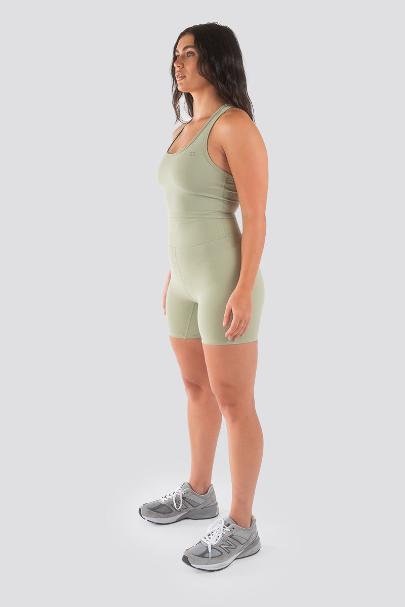 Stellar V2 Mid Biker Shorts - Sage