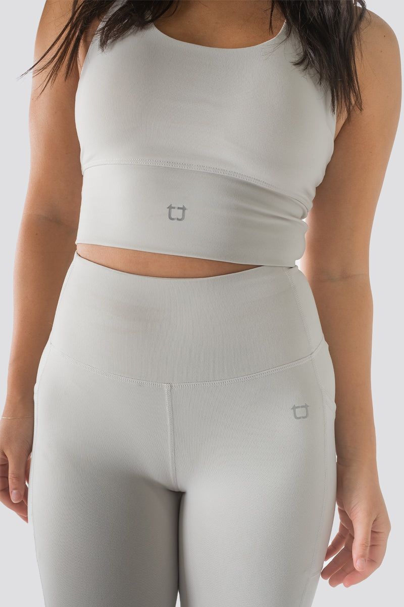 Sweetheart V2 Highwaisted Leggings - Arctic White