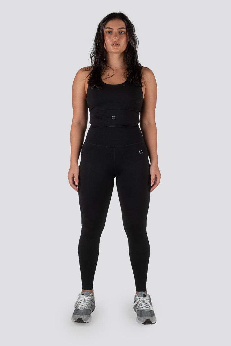 Sweetheart V2 Highwaisted Leggings - Black