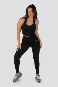 Sweetheart V2 Highwaisted Leggings - Black
