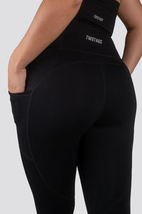 Sweetheart V2 Highwaisted Leggings - Black
