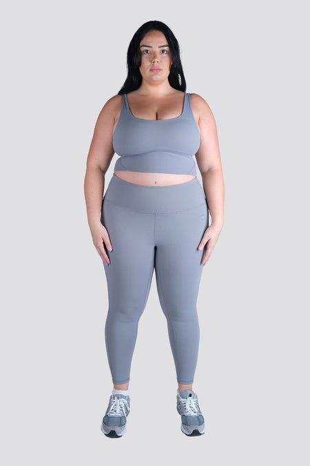 Seamless Movement Highwaisted Leggings - Khaki Marl