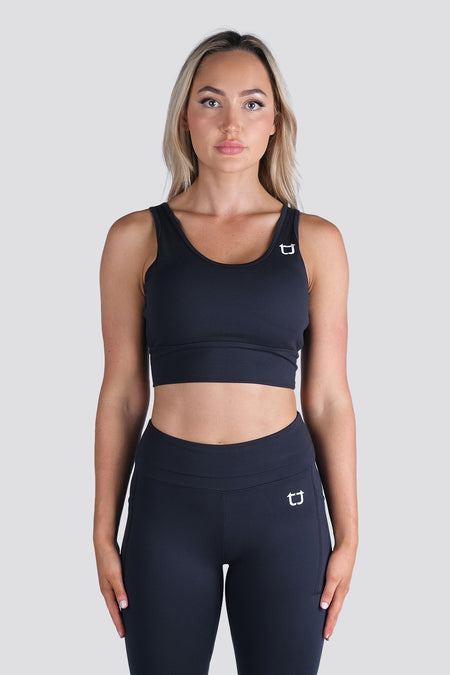 Alpine Sports Bra - Black