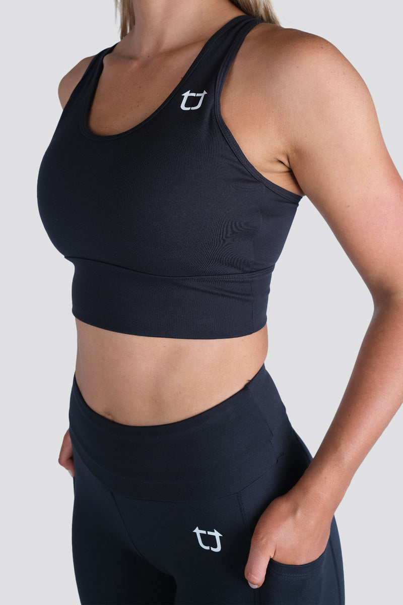 Elysian Sports Bra - Black